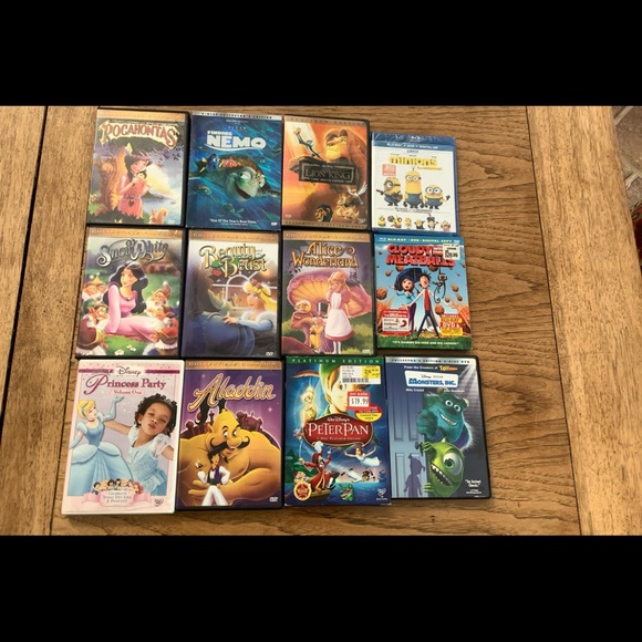 Disney Other - Disney, Universal and Pixar dvd movie bundle